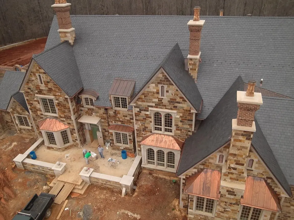 Craftsman Roofing Slate Roof Repair project in Atascadero